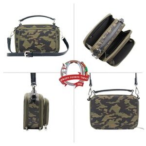 K Carroll Camouflage Crossbody Bag with Adjustable Strap